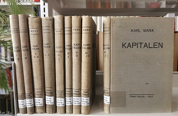 Marx, Kapitalen - bøker