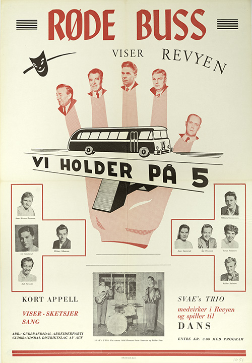 Røde Buss plakat 3 Plakat 3