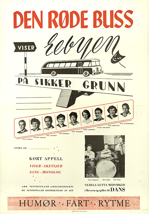 Røde Buss plakat 2 Plakat 2