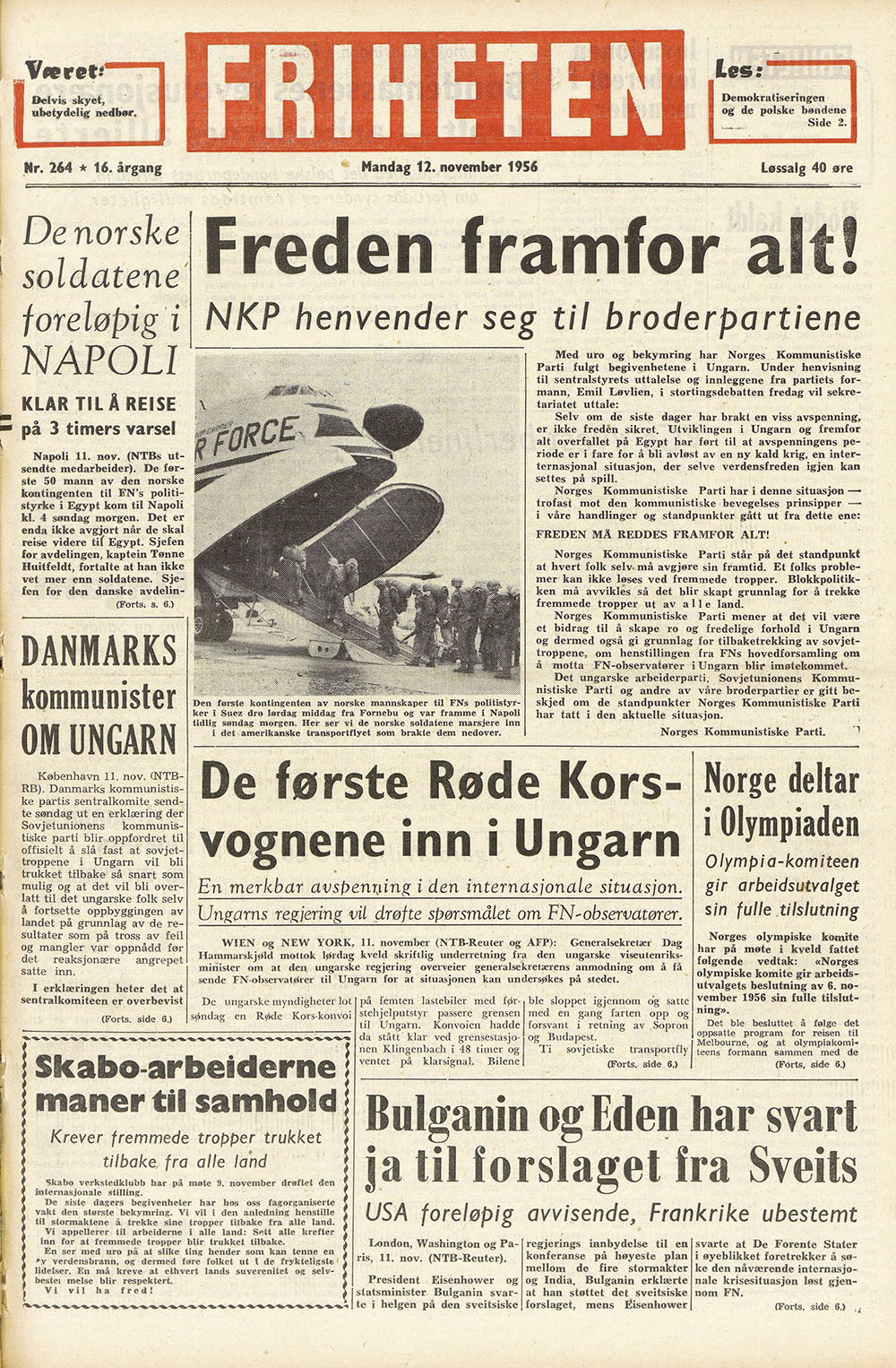 Kvinner i kamp, forside