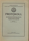 Representantskapsprotokoll