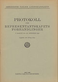 Representantskapsprotokoll