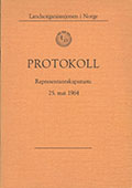 Representantskapsprotokoll