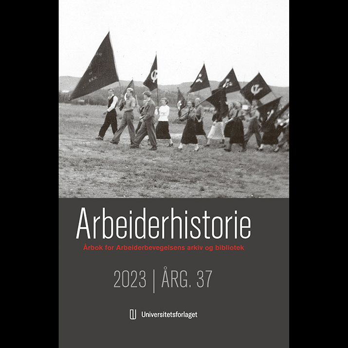 Årbok Arbeiderhistorie forside