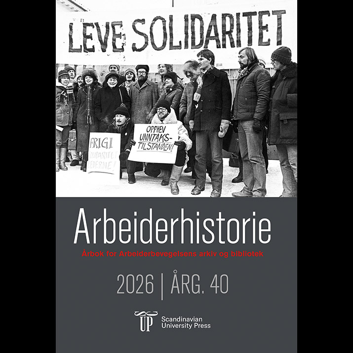 Årbok Arbeiderhistorie forside